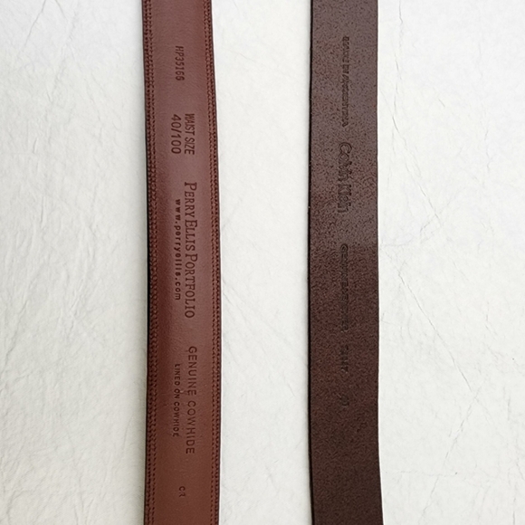 Men's belts, size 40, lot of 2 - Picture 11 of 12